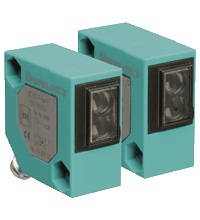 Pepperl&plus;Fuchs Photoelectric Sensor; Opposed - Receiver; 30mm Rectangular; 8m Range; 10-30VDC; PNP; Light Operate; M8 QD